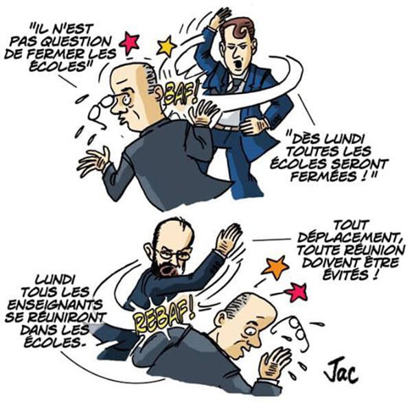 claques blanquer