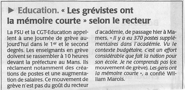 recteur memoire courte