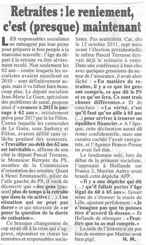 retraite canard