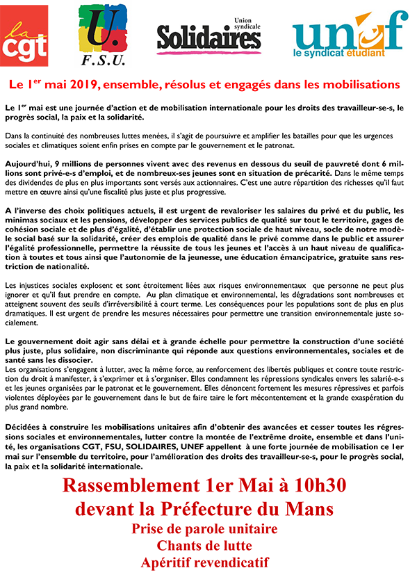 tract 1er mai